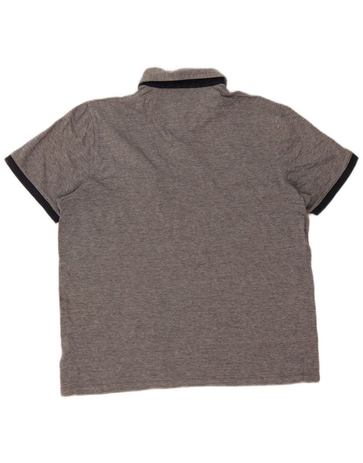TED BAKER Polo Homme Taille 5 XL Gris Coton