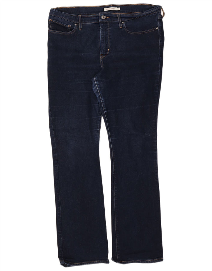 Levi's Jean 315 Shaping Bootcut Femme Bleu Marine W33 L32 Coton