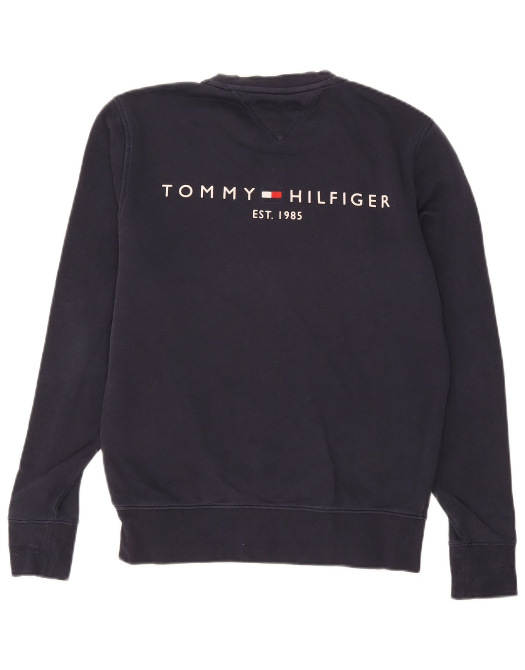 Tommy Hilfiger Sweat-Shirt Homme Bleu Marine Moyen Coton