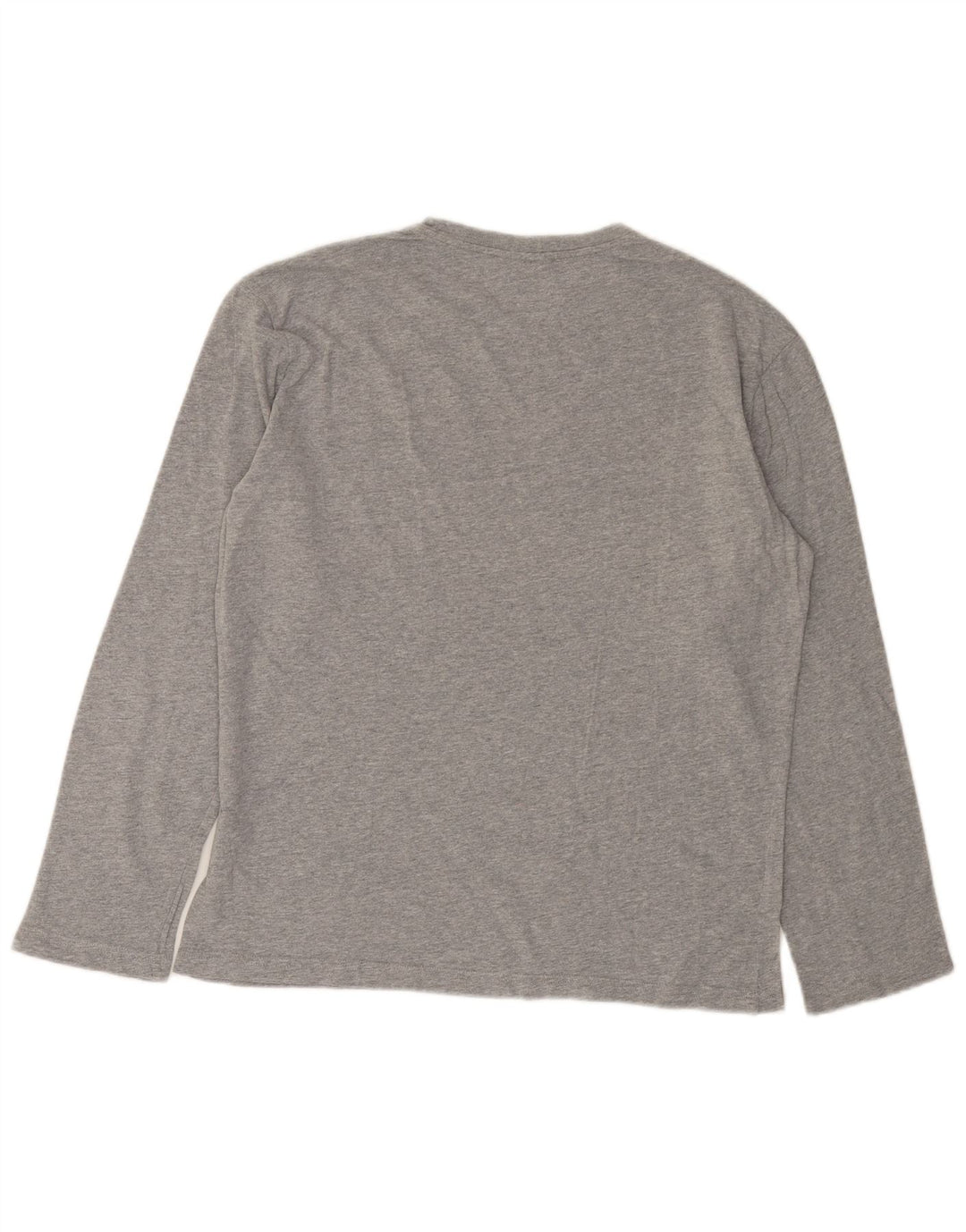Champion Haut graphique à manches longues pour homme en coton moucheté gris moyen