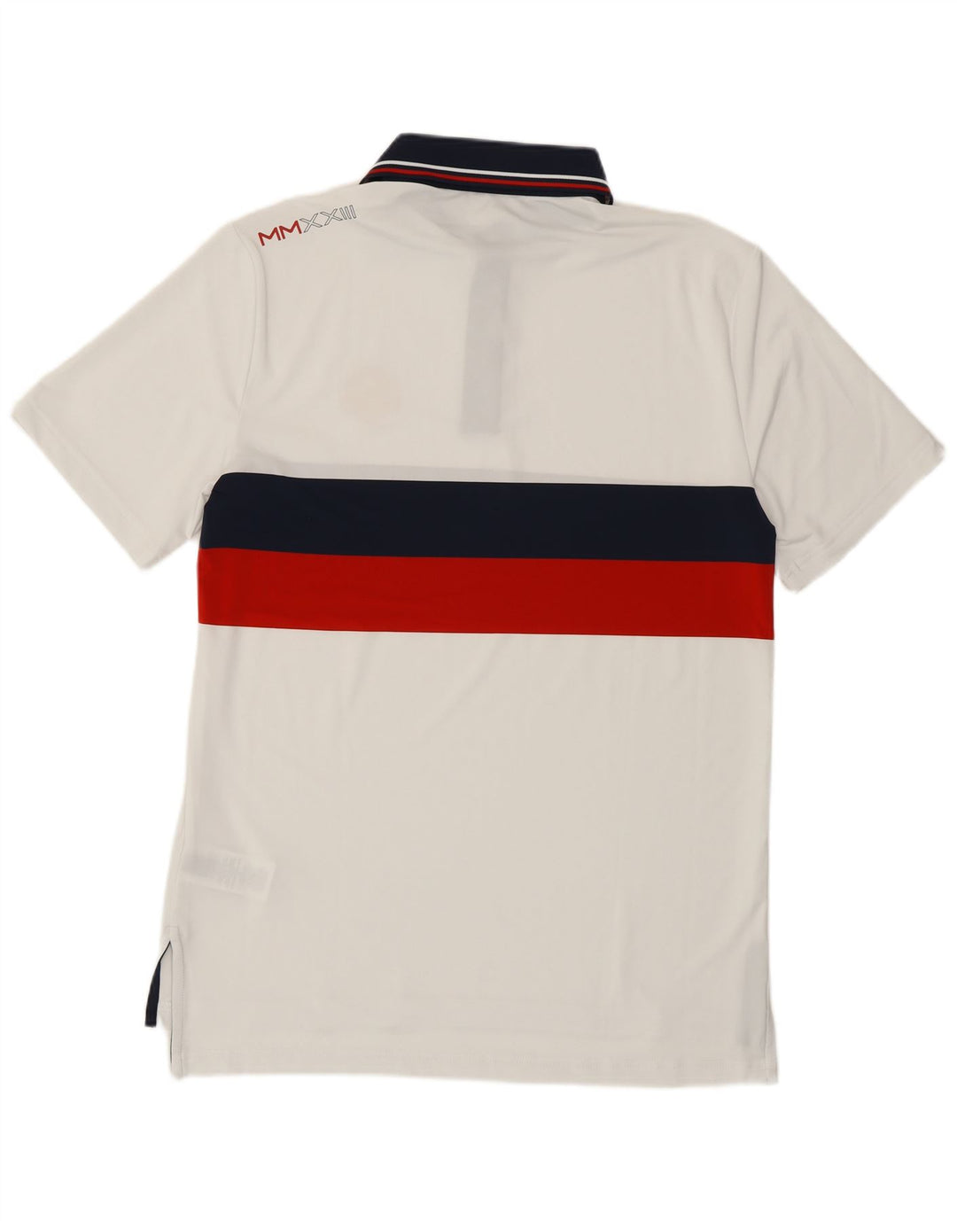 Ralph Lauren Homme USA Polo Petit Blanc Rayé Polyester