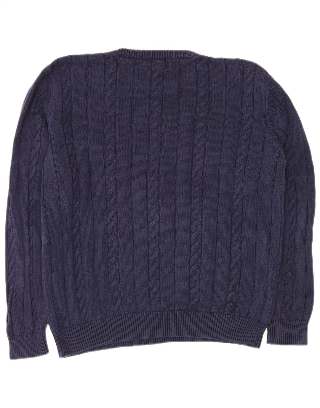 MARKS & SPENCER Pull Col Ras du Cou Homme Bleu Marine Moyen