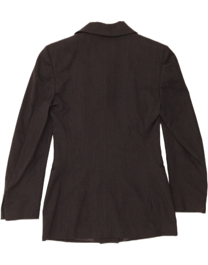 Byblos Veste Blazer Croisée Femme IT 42 Laine Gris Moyen