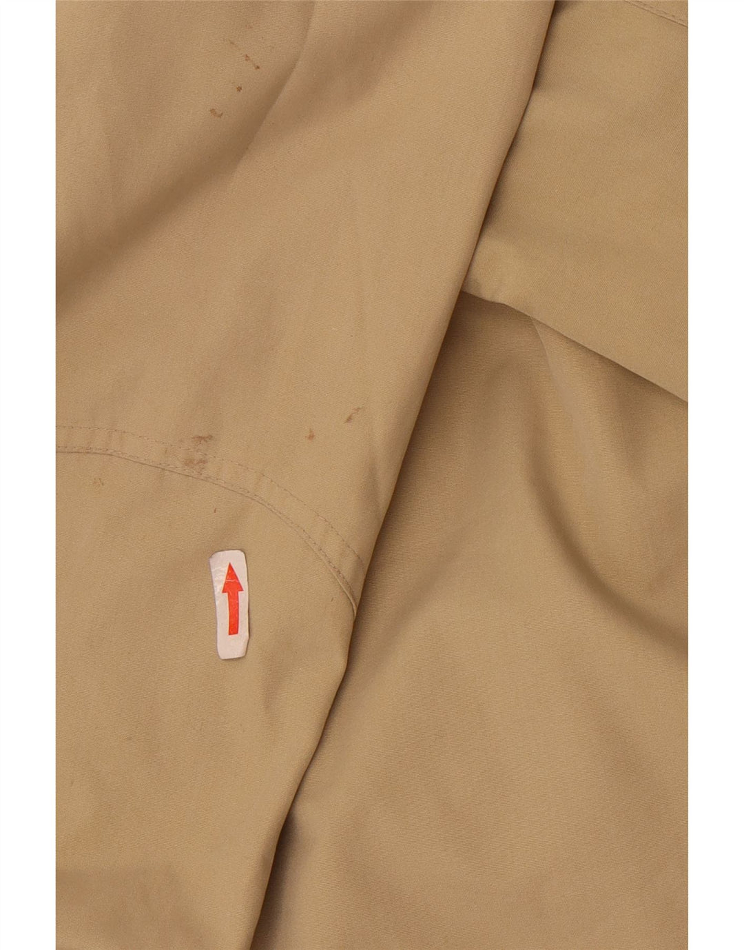 Fila Veste coupe-vent à capuche pour homme IT 52 XL Beige Polyester