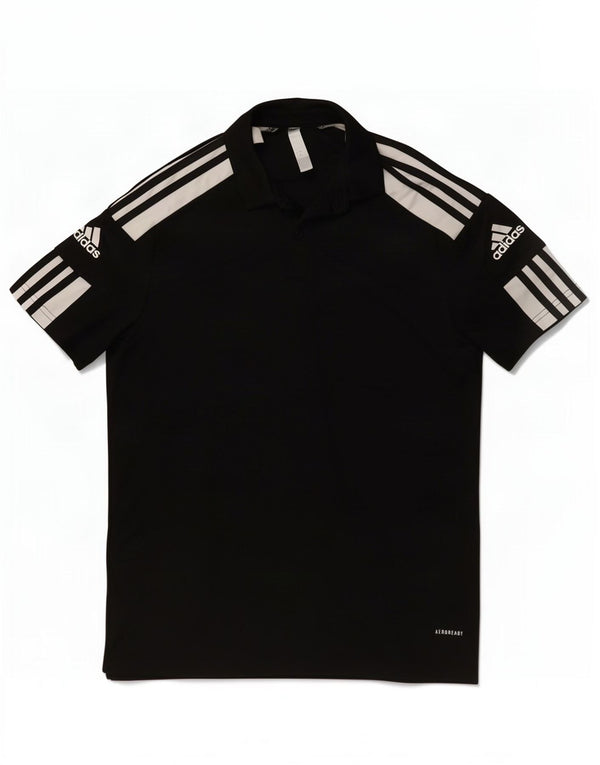 Adidas Homme Aeroready Polo Petit Noir Colorblock Polyester