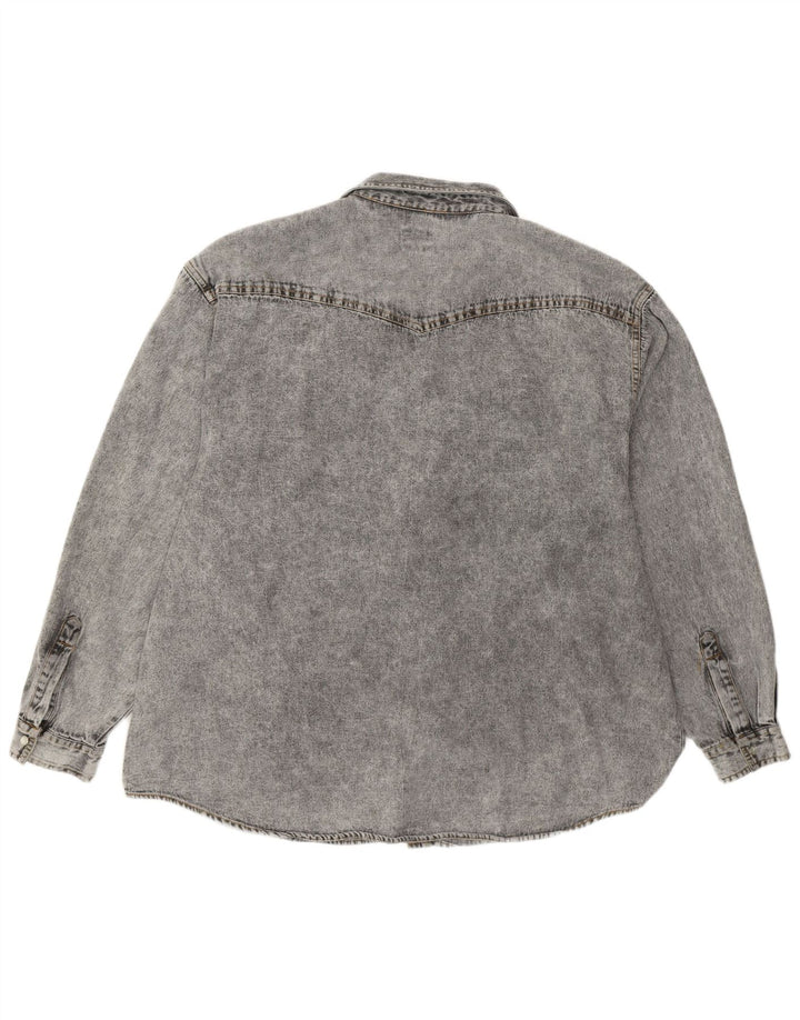 Chemise en jean homme Arizona XL coton gris