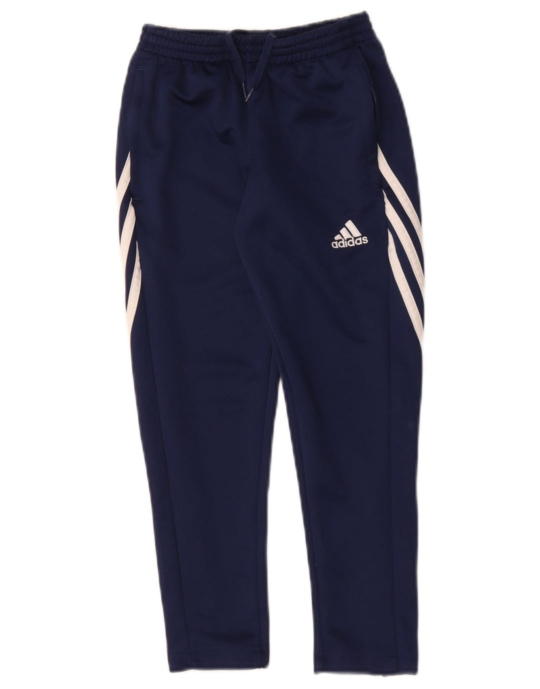 Adidas Pantalon de survêtement Climalite pour garçon 7-8 ans Petit Bleu marine