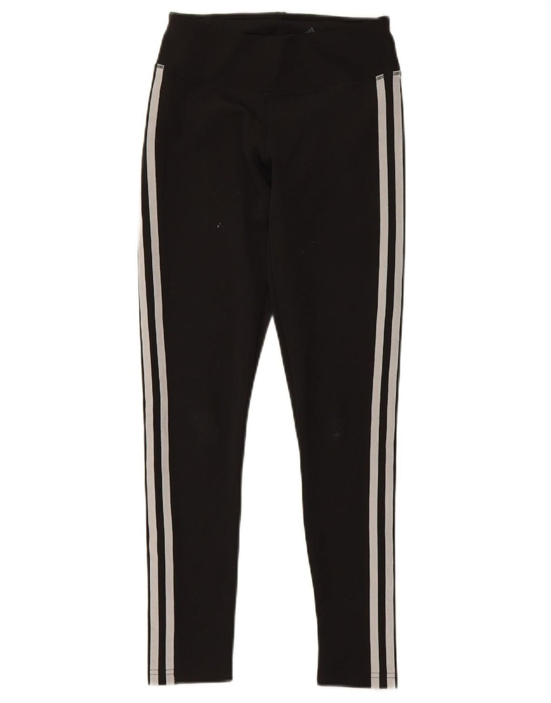 ADIDAS Womens Climalite Leggings UK 4/6 XS  Black Polyester