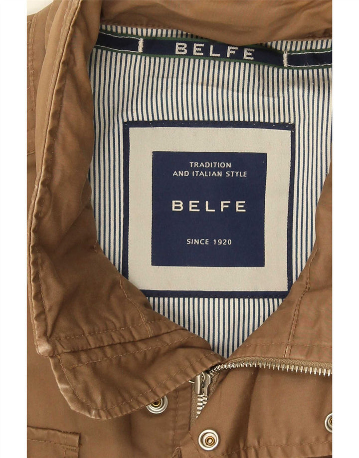 Belfe Veste utilitaire pour homme UK 42 XL Coton beige