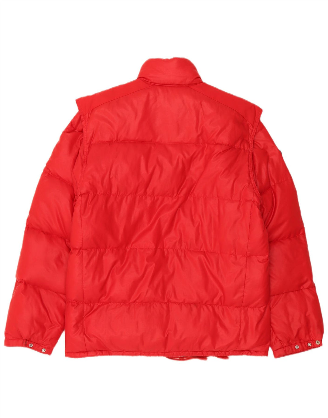 veste rembourrée homme vintage UK 40 Grand Polyamide Rouge