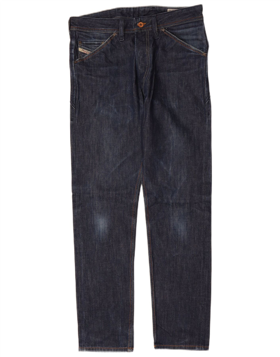 DIESEL Jean Slim Homme W30 L32 Bleu Marine Coton
