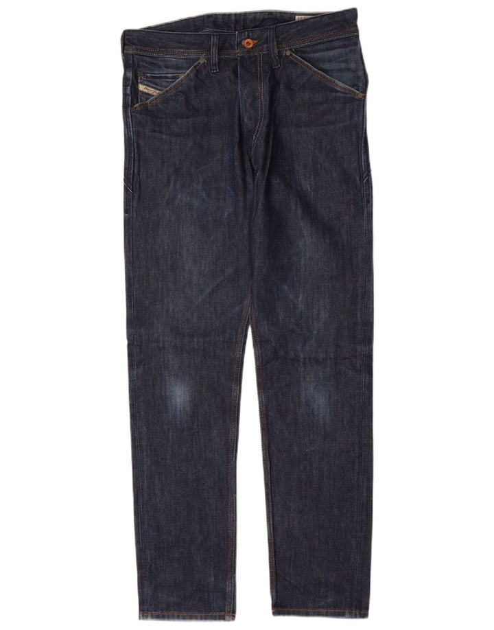 DIESEL Jean Slim Homme W30 L32 Bleu Marine Coton