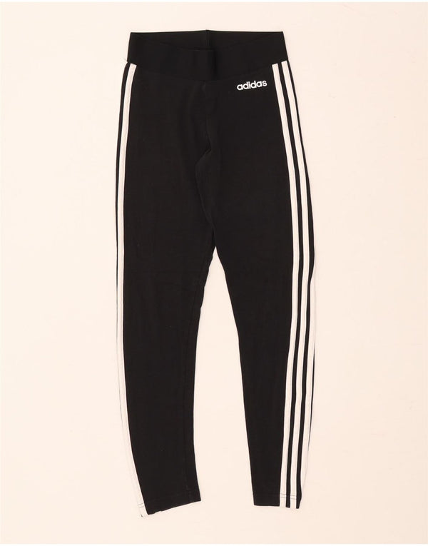 Adidas Leggings Femme UK 4/6 XS Noir