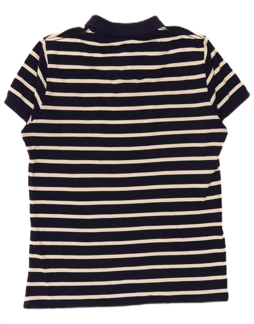 French Connection Polo Homme Bleu Marine Moyen Rayé Coton