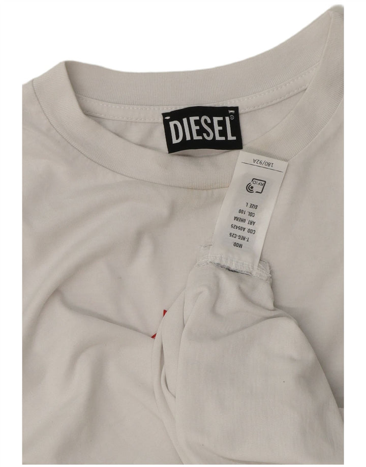Diesel Boys Graphic T-Shirt Top 13-14 ans Grand Blanc