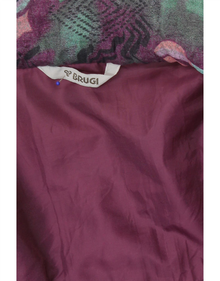 Brugi Veste coupe-vent à motif abstrait pour homme UK 42 XL Multicolore