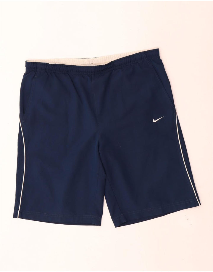 Nike Short de bain pour homme Petit Bleu marine