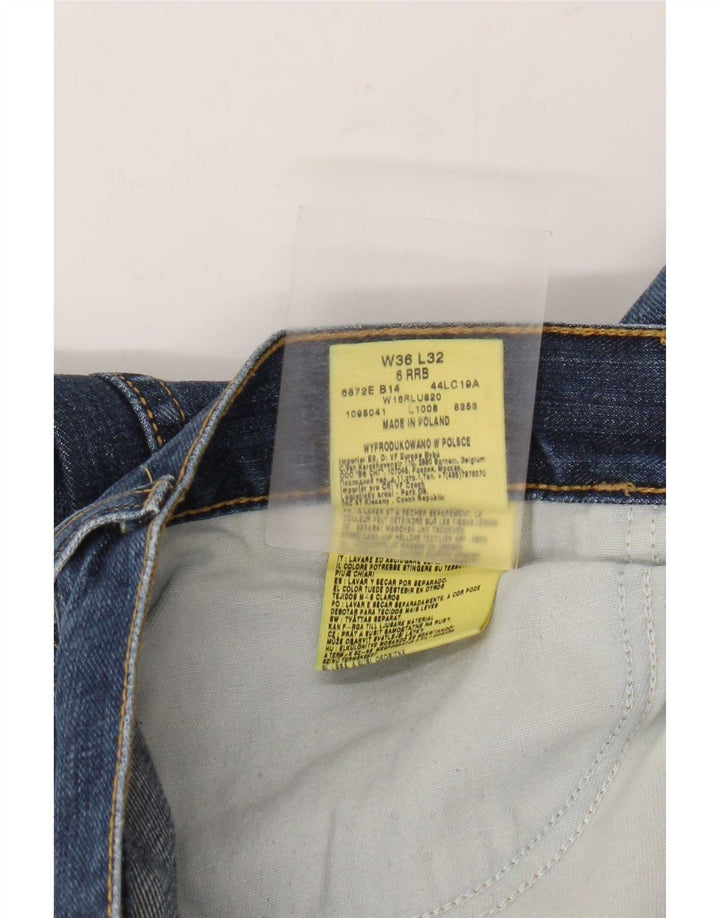 Wrangler Jean Bootcut Homme W36 L32 Bleu Coton