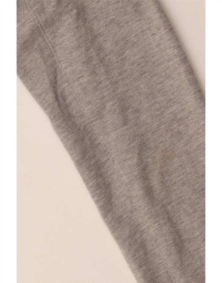 ADIDAS Pull cardigan à capuche pour femme UK 12/14 Gris moyen Colourblock