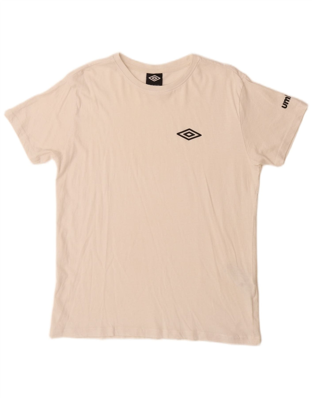 UMBRO T-Shirt Homme Haut Large Blanc Coton