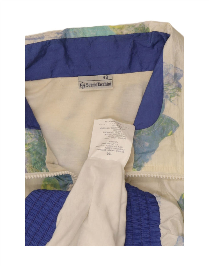 SERGIO TACCHINI Veste de survêtement surdimensionnée pour femme IT 48 XL Blanc