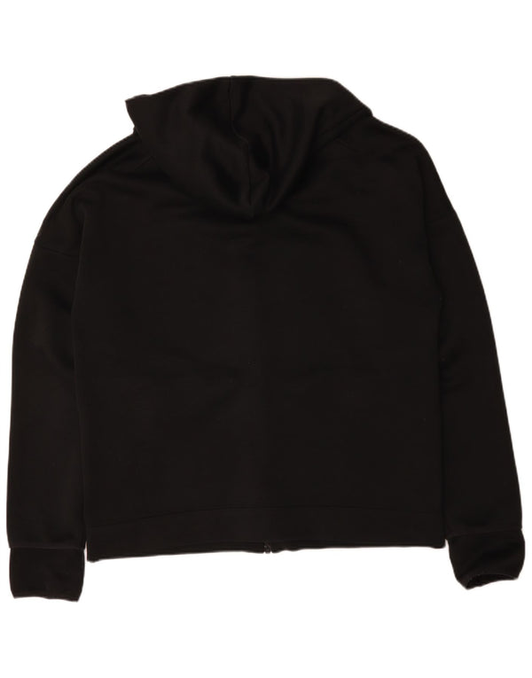 Adidas Pull à capuche zippé pour homme Grand polyester noir