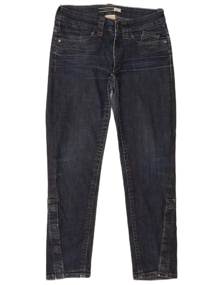 Sportmax Jean Slim Femme W28 L26 Bleu Coton