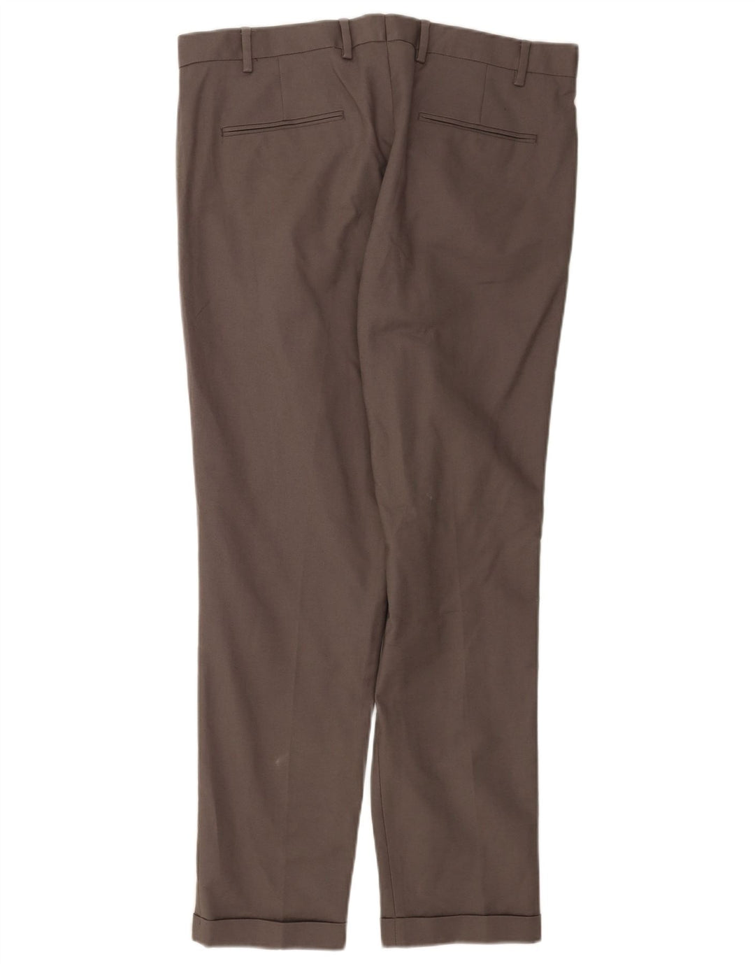 Marks & Spencer Pantalon de Costume Slim Homme W36 L31 Gris Coton