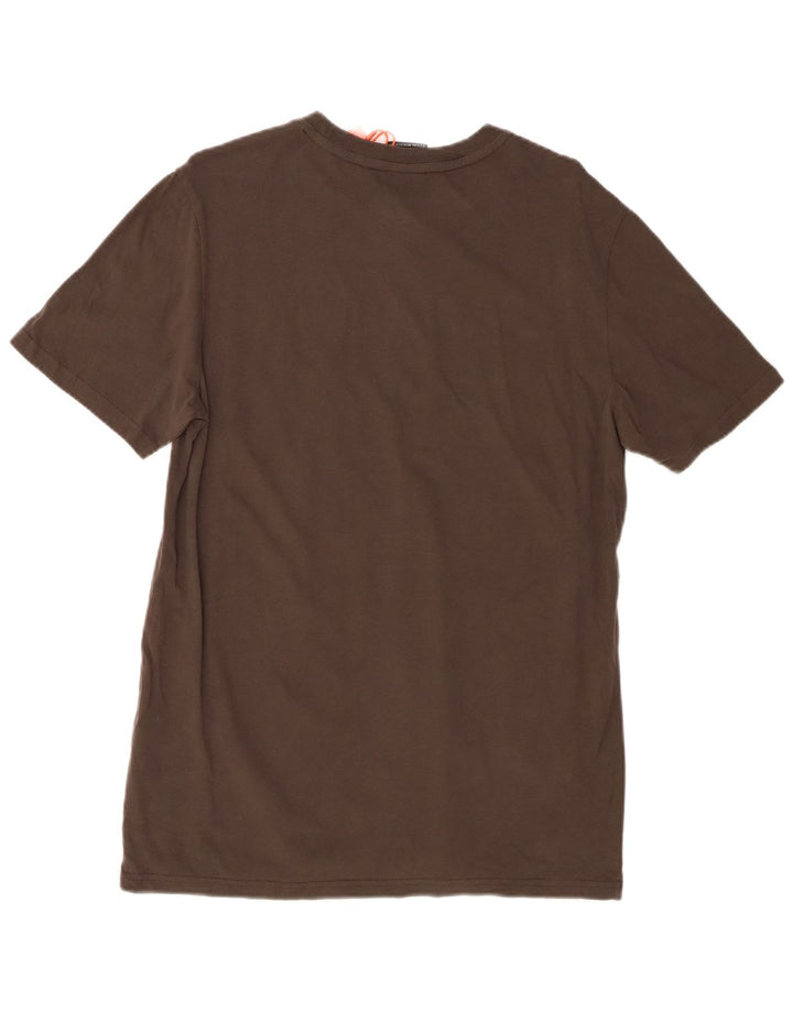 SUPERDRY T-Shirt Graphique Homme Gris Moyen Coton