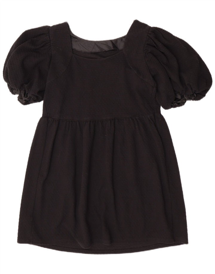 Topshop Mini robe basique pour femme UK 42 en polyester noir moyen
