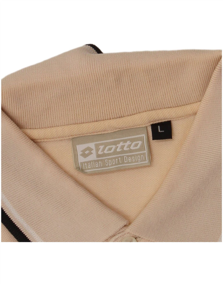 Lotto Polo Homme Grand Rose