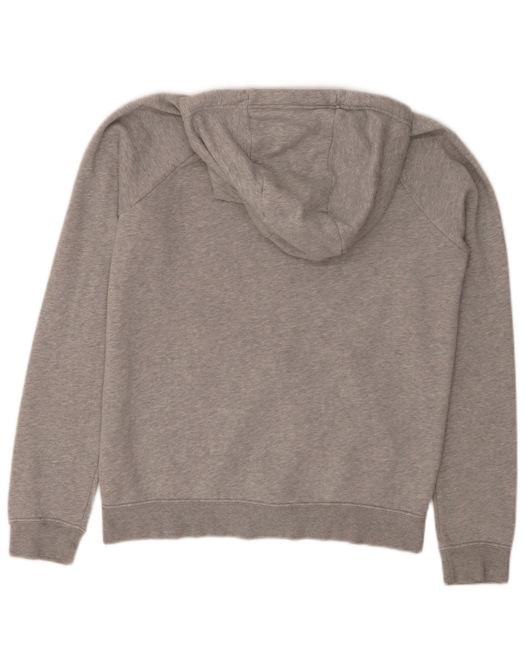NIKE Pull à capuche zippé pour homme en coton moucheté gris petit