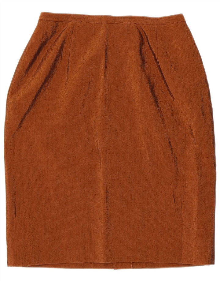 Erreuno Ensemble jupe 2 pièces 1 bouton pour femme IT 42 Medium W26 Acétate marron