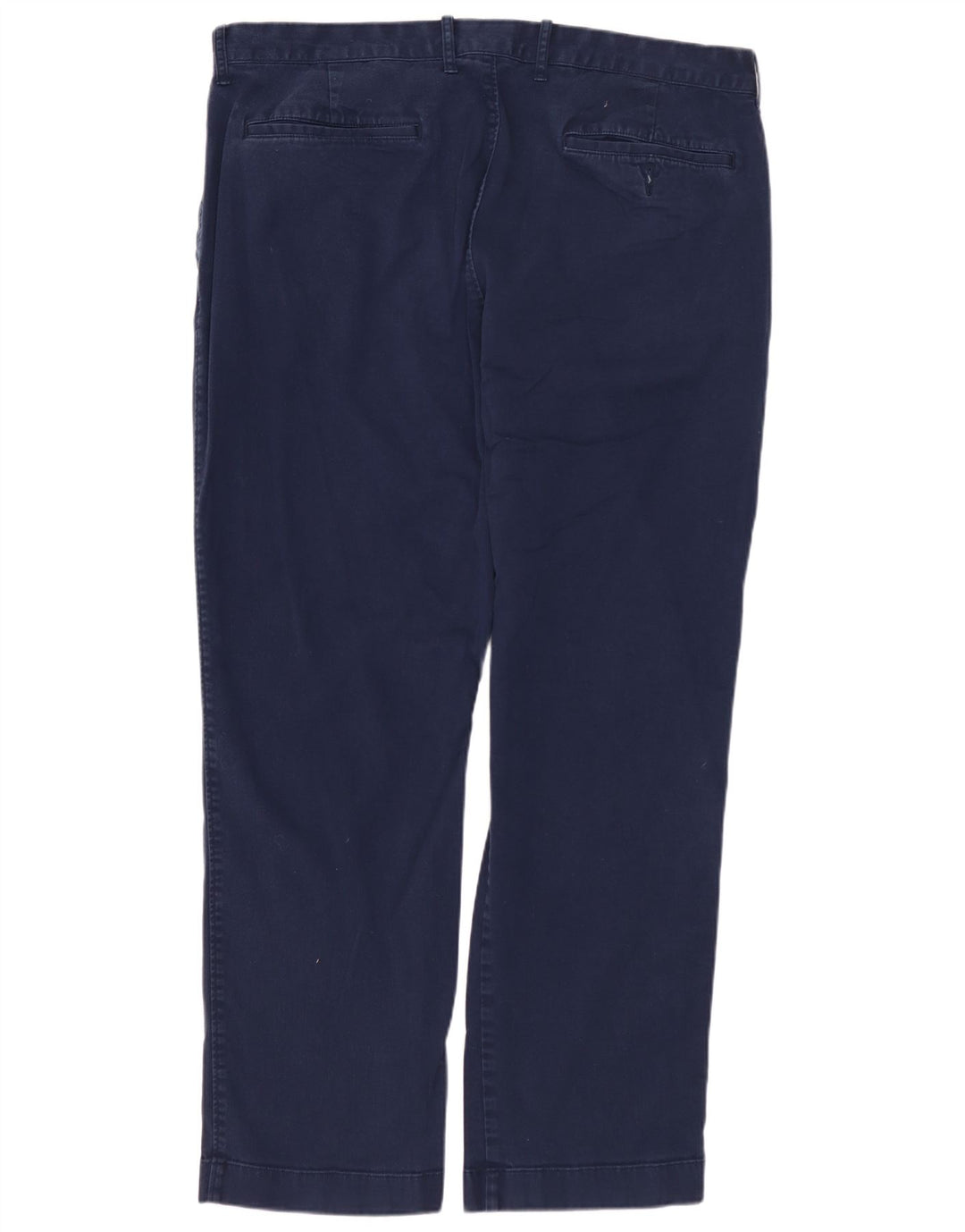 J. CREW Pantalon Chino Droit Flex Homme W36 L30 Bleu Marine Coton