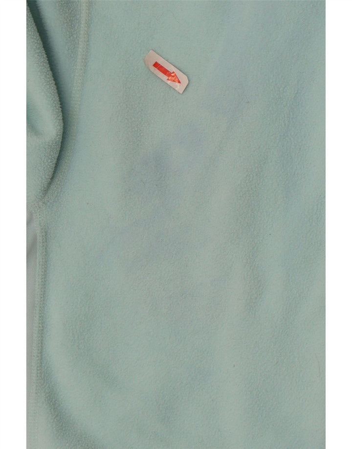 Nike Veste polaire pour femme US 12/14 Large Turquoise Polyester