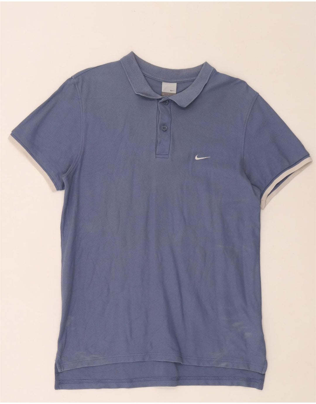 Nike Polo Homme Grand Bleu Coton