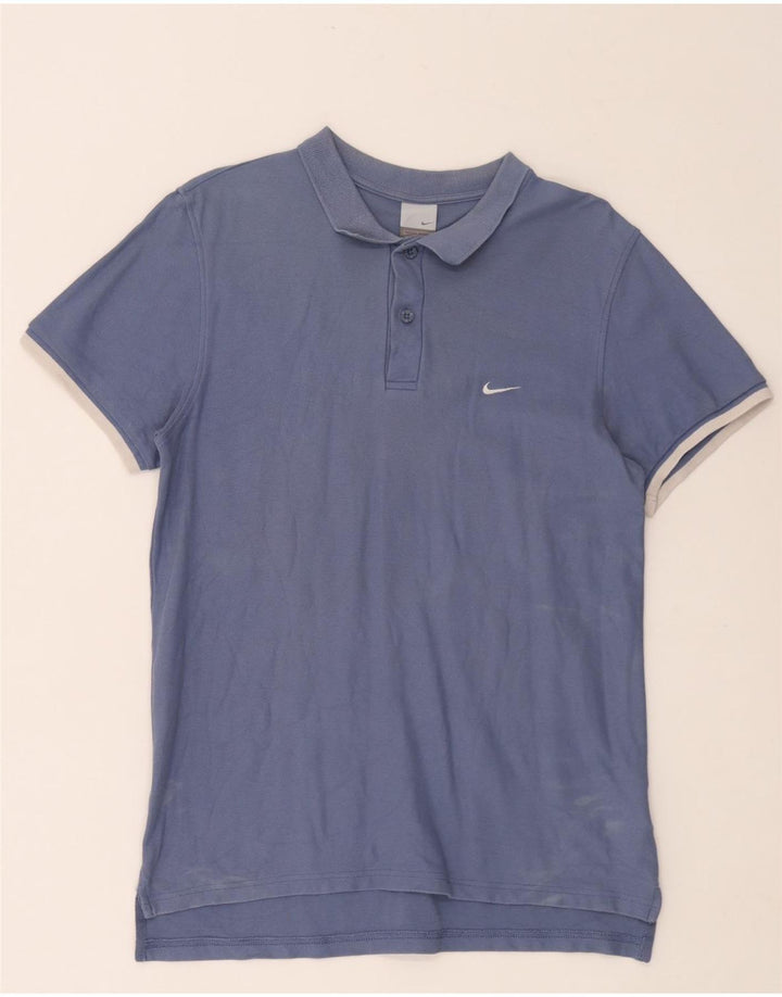 Nike Polo Homme Grand Bleu Coton