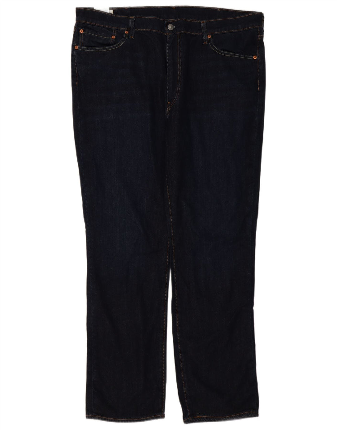 Levi's Jean 514 Straight Homme Bleu Marine W40 L32 Coton