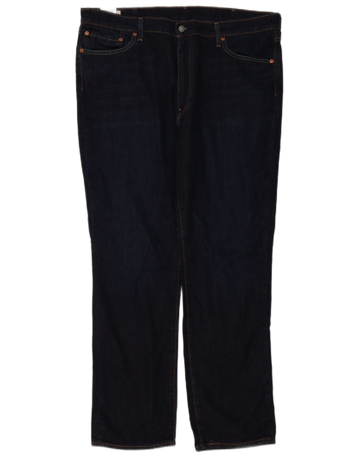 Levi's Jean 514 Straight Homme Bleu Marine W40 L32 Coton