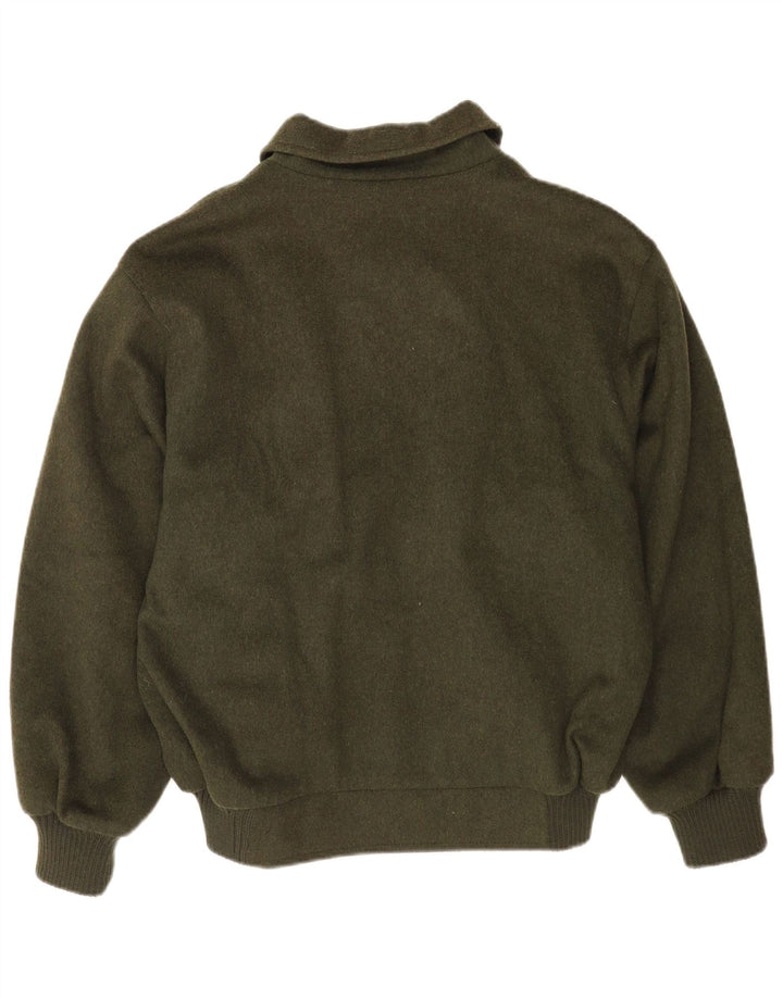 Steinbock Veste Coupe-Vent Bomber Homme EU 52 XL Laine Verte