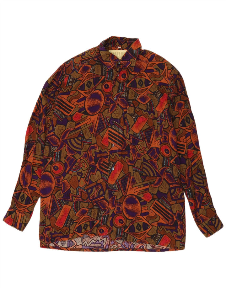 Chemise Camargue Homme Motif Abstrait Taille 39/40 Moyen Multicolore