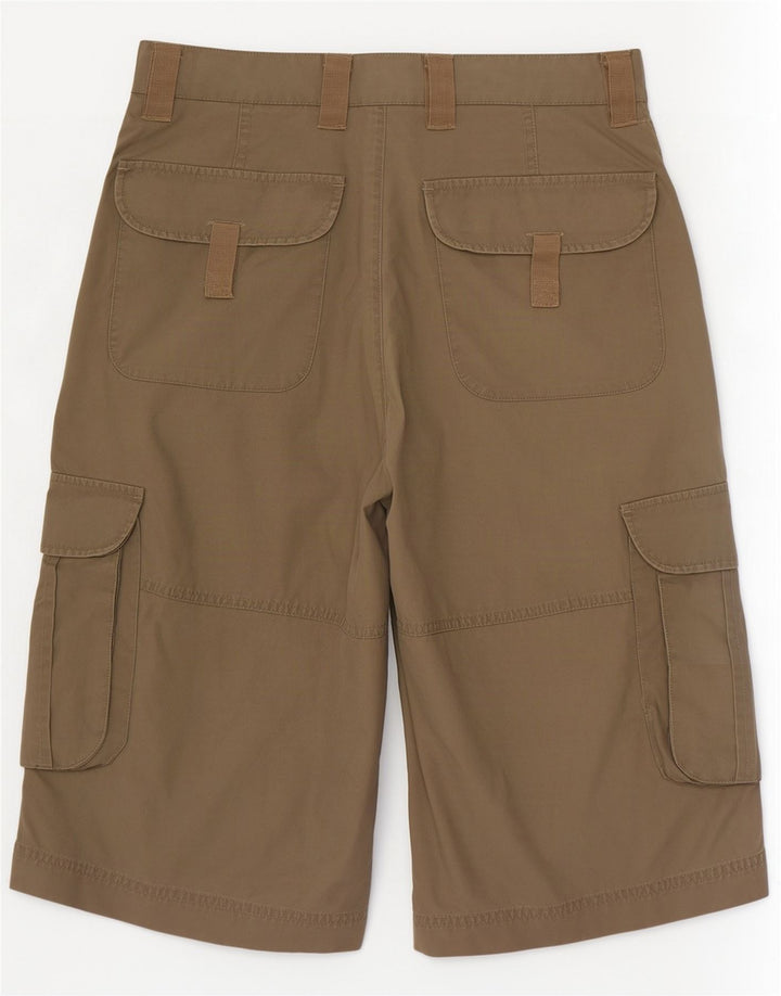 Zara Short Cargo Homme EU 38 Petit W30 Coton Kaki