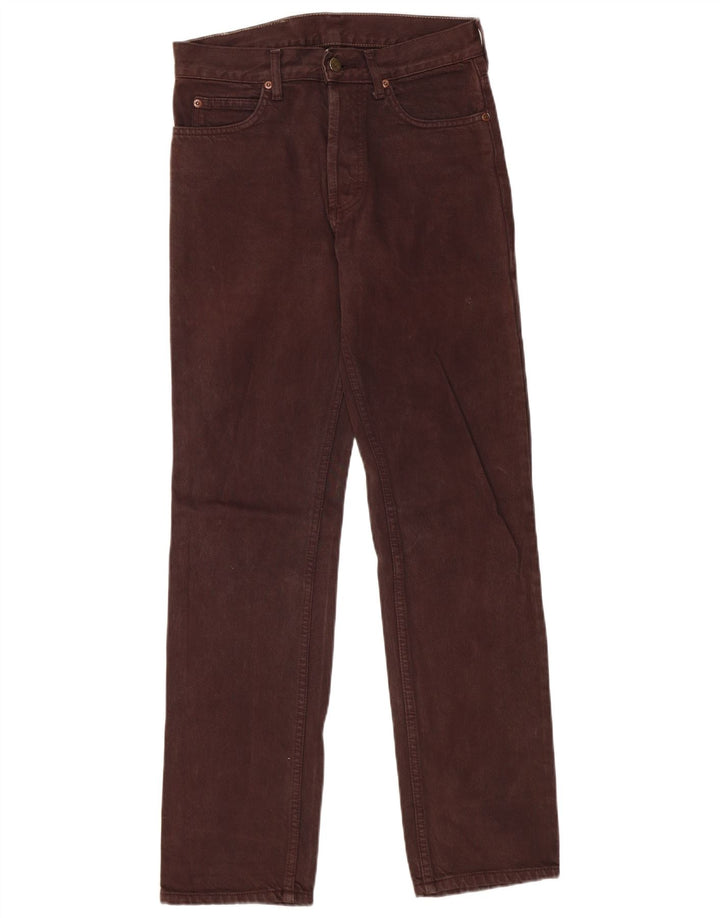 Lee Jean droit homme W28 L31 marron coton