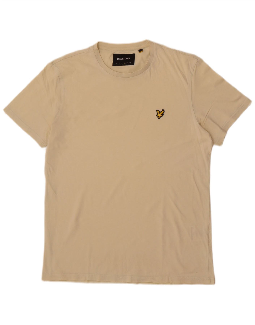 Lyle & Scott T-Shirt Homme Haut Large Coton Beige