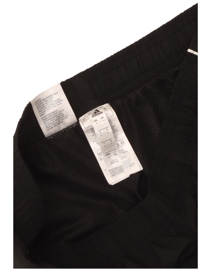 Adidas Pantalon de survêtement pour homme Large Noir Polyester