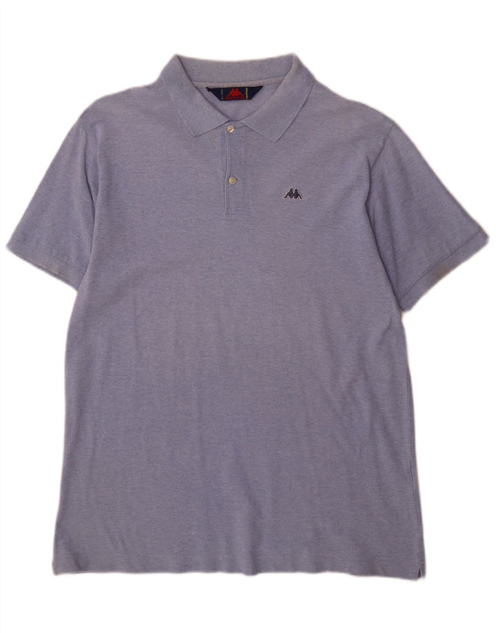 Kappa Polo Homme XL Bleu Coton