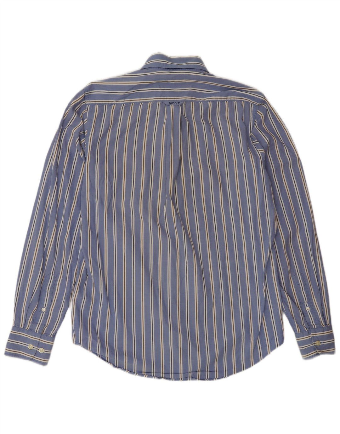 Gant Chemise Regular Fit Petit Bleu Rayé Coton