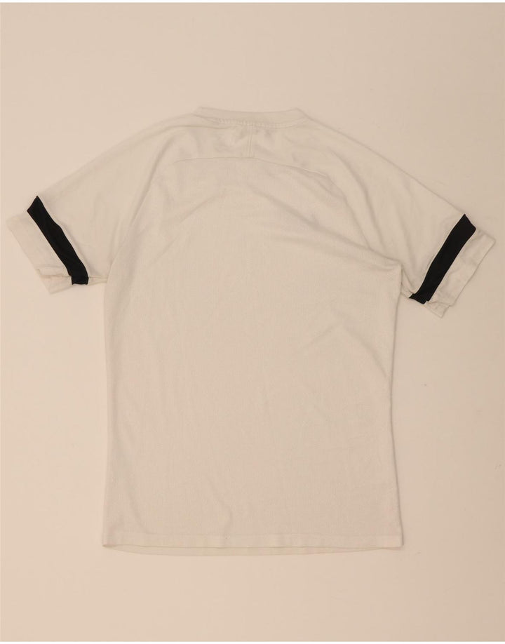 Nike T-Shirt Dri Fit Homme Blanc Moyen Colorblock