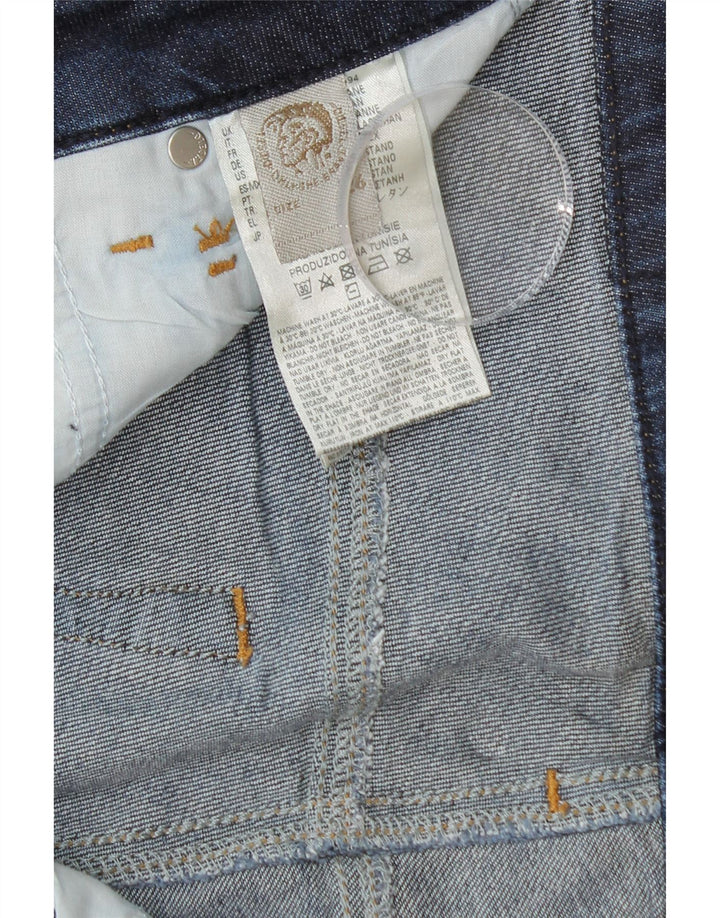 DIESEL Jean court Skinzee Banana pour femme W26 L24 en coton bleu