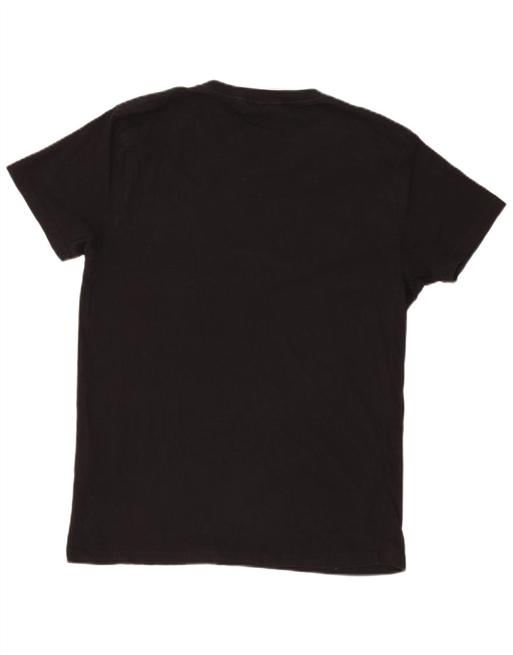 Cheap Monday T-Shirt Graphique Homme Noir Moyen Coton